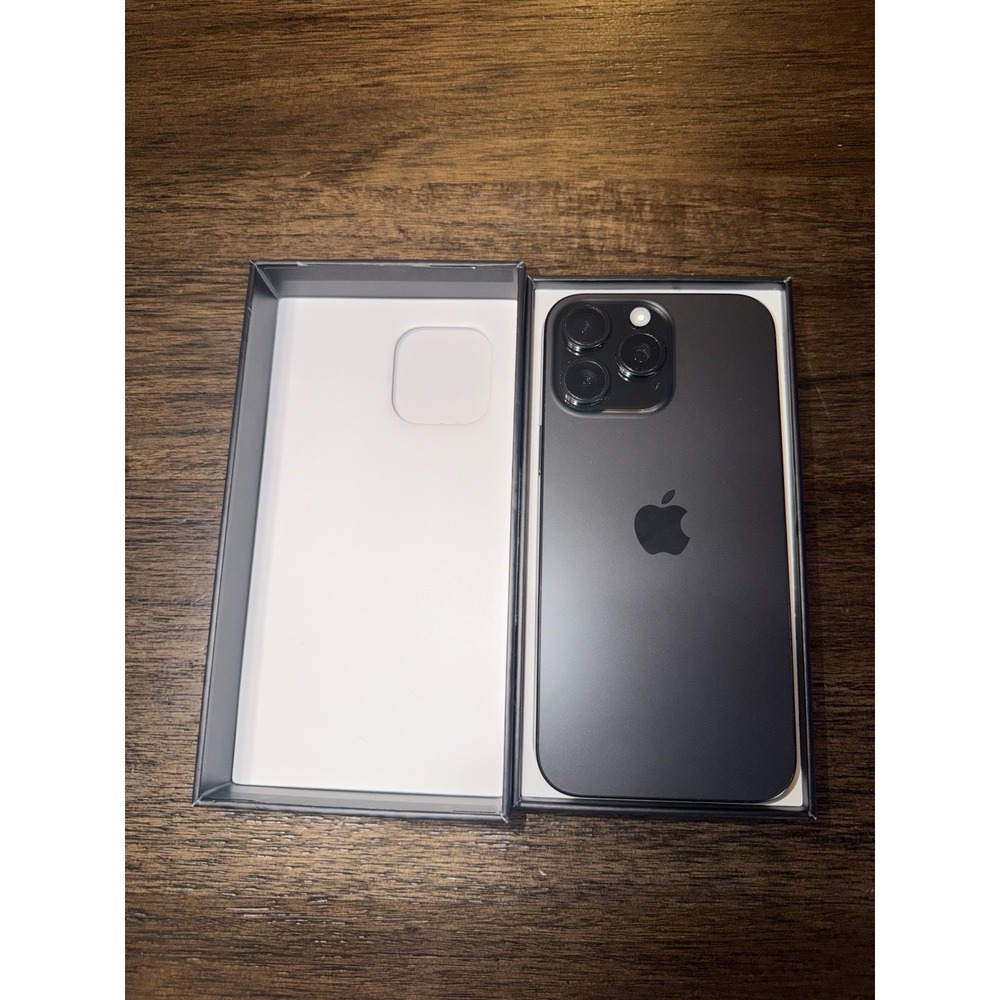 Apple iPhone 16 Pro Max 512GB Graphite Black Unlocked Old Box Cellphone Used